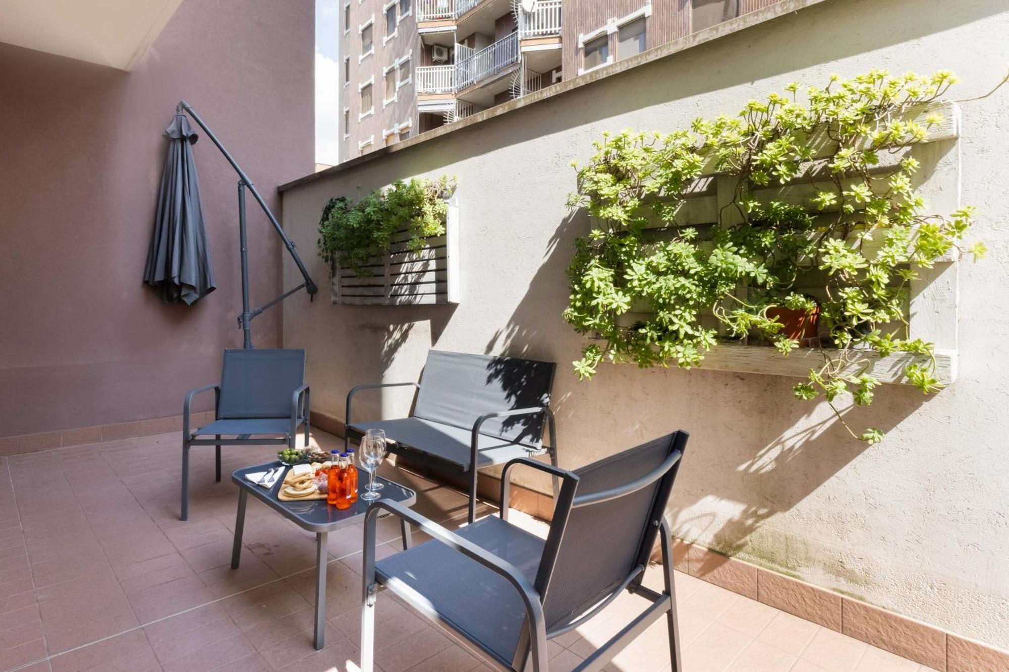 Апартаменти Terrace Milan Con Parcheggio Incluso Екстер'єр фото