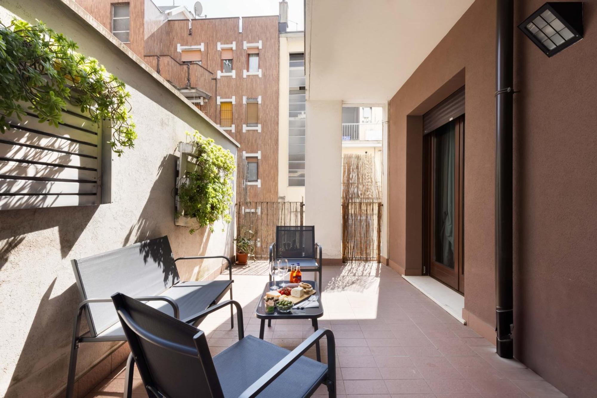 Апартаменти Terrace Milan Con Parcheggio Incluso Екстер'єр фото